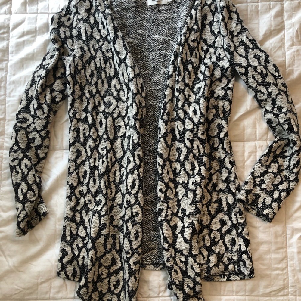 Leopard cardigan